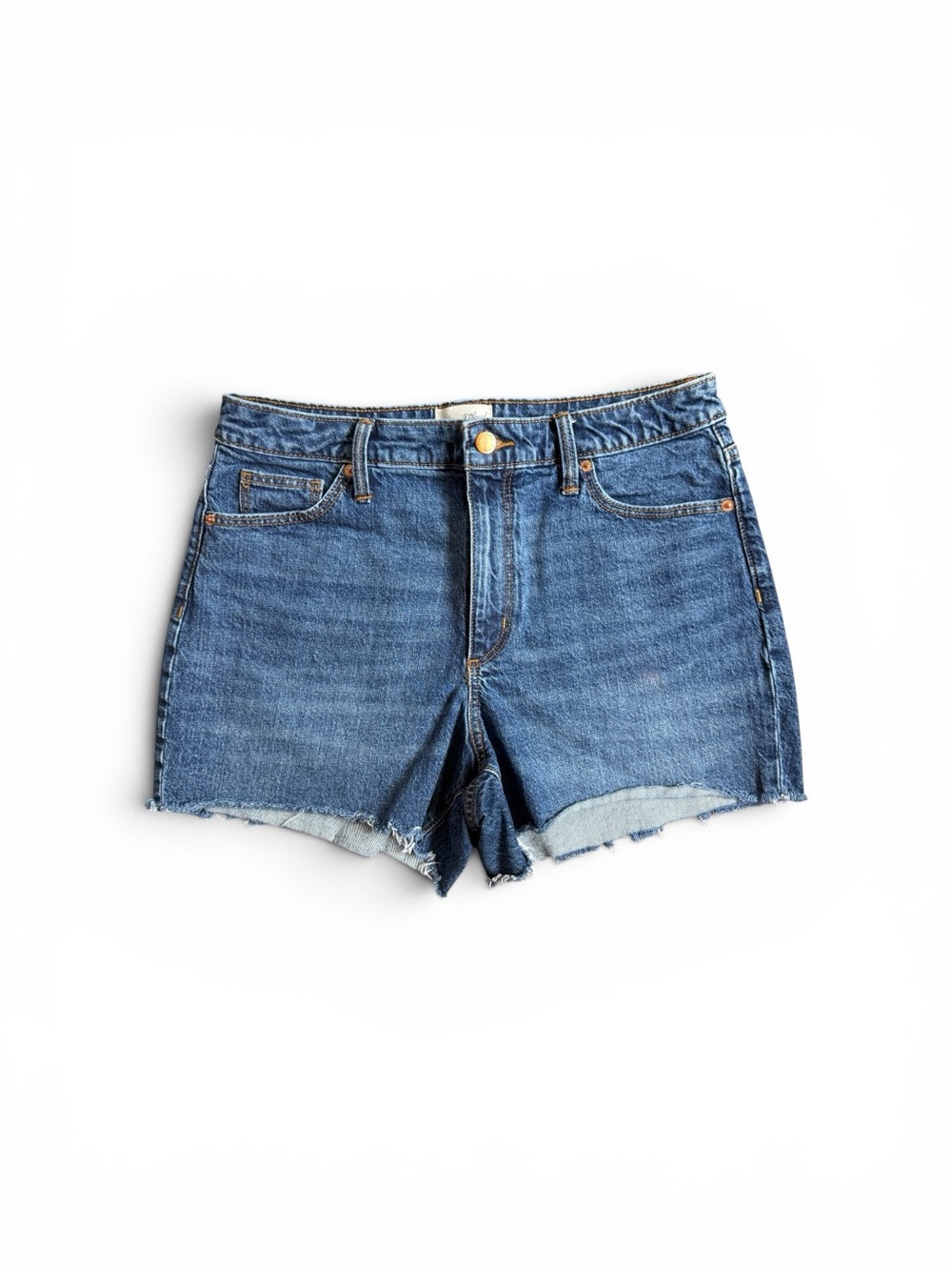 Universal Thread Two-Pair Denim Shorts in Light Blue and Dark Blue - Picture 4 of 7